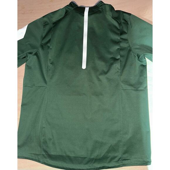 Nike NFL Team Apparel Mens Pullover Jacket Sz Large New York Jets 1/4 Zip - Picture 10 of 12